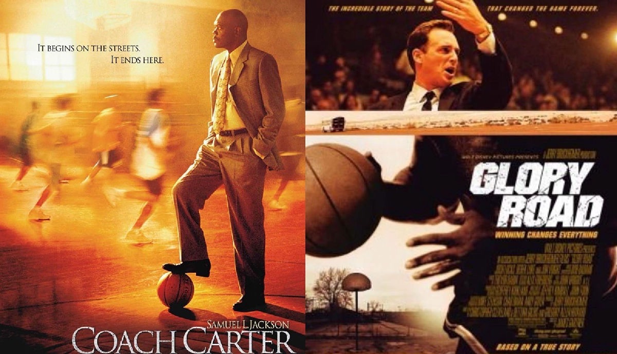 Coach Carter y Glory Road, 2 peliculas de baloncesto inspiradoras