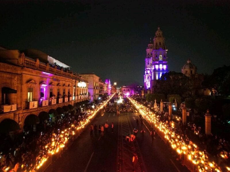colocarán mil velas en la Procesíon del Silenico en Morelia