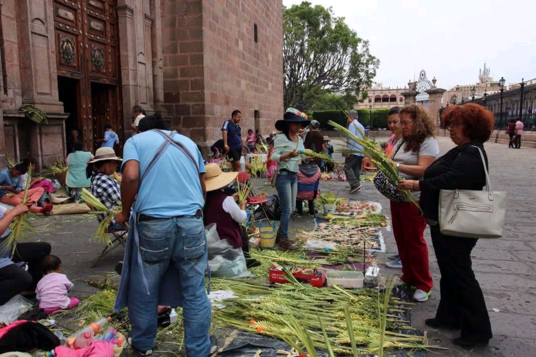 Con el Domingo de Ramos se da inicio a la Semana Santa en Morelia