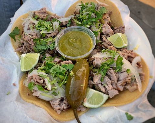 Consumo de tacos en México - carnitas