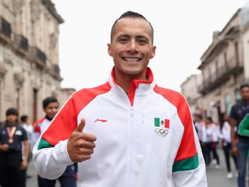 El andarín michoacano Ever Palma en busca de llegar a París 2024