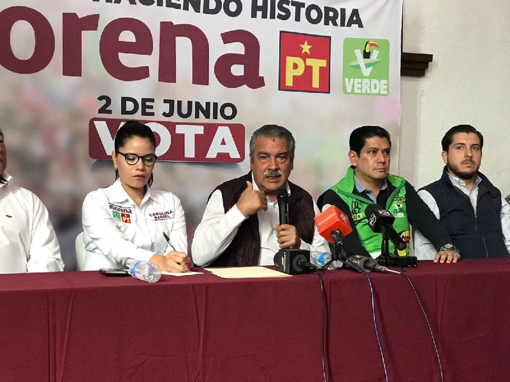 el candidato habló de los hechos de inseguridad en Pátzcuaro Michoacán