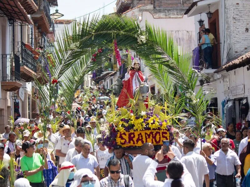 El Domingo de Ramos conmemora la entra de Jesús a Jersualén