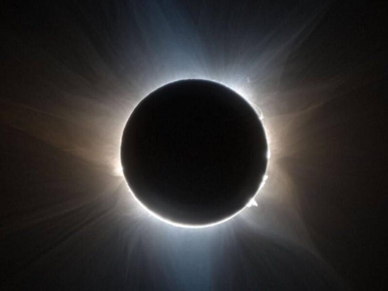 El eclipse solar en Michoacán