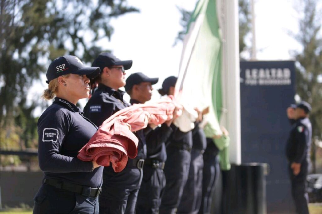 Homenaje bandera