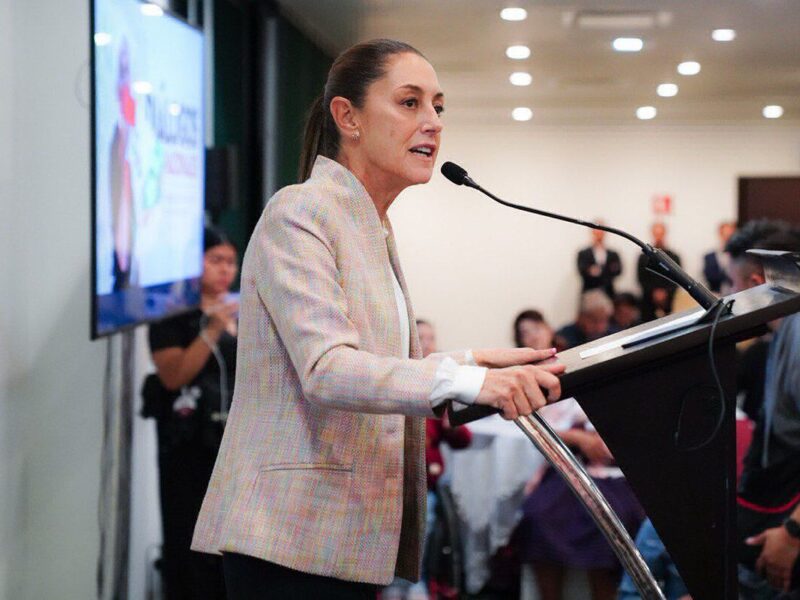 inicia campaña presidencial de Claudia Sheinbaum entre críticas