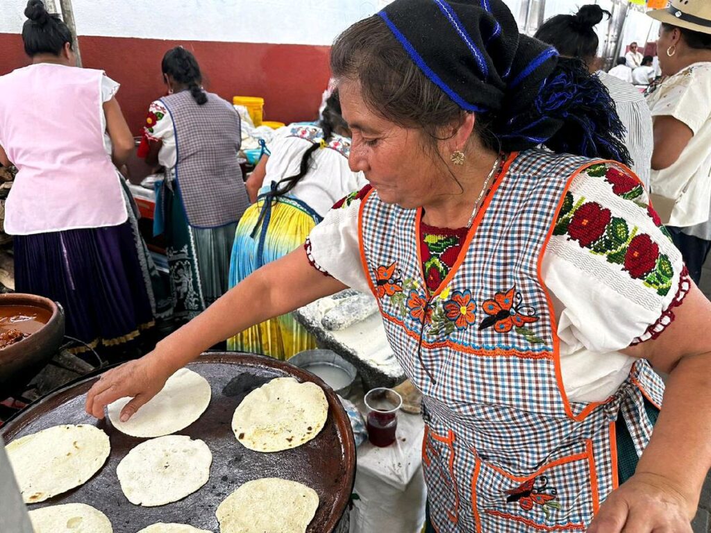 La autentica cocina tradicional en Uruapan - tortillas