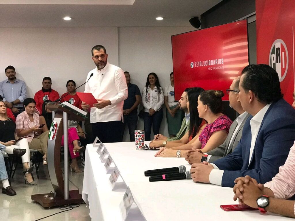 la candidatura del PRI por Morelia quedará en manos de la dirigencia nacional