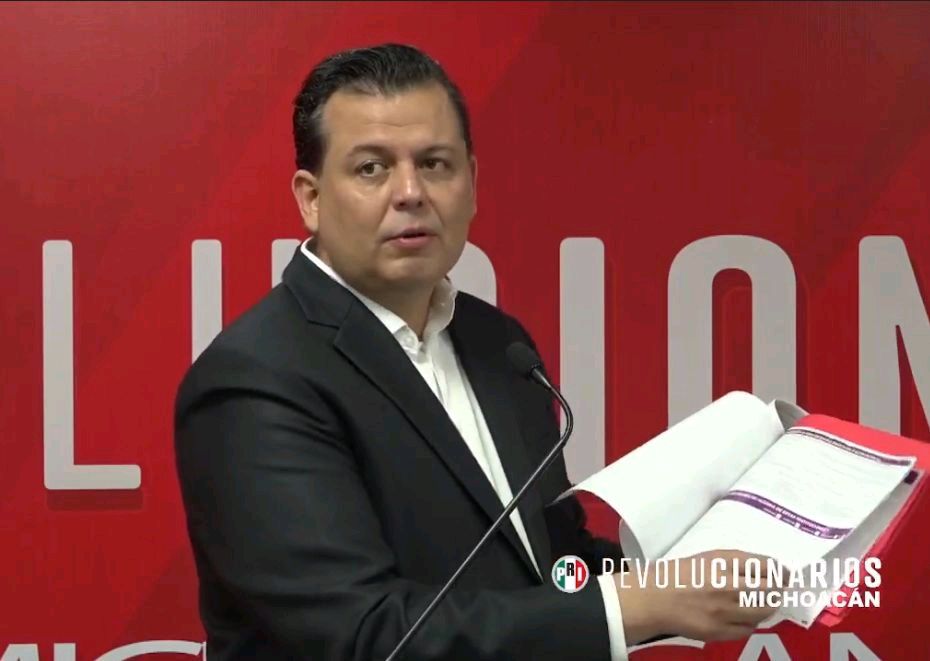 Lider del PRI Michoacán señala que el IEM está colapsando la democracia
