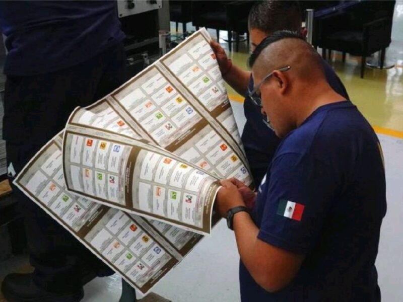 listas las 105.7 millones de boletas para elección presidencial