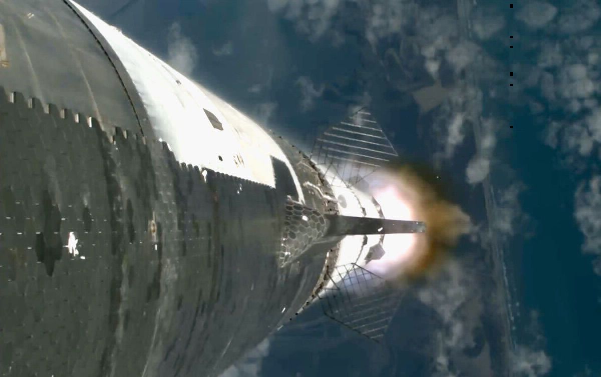 logra avance crucial Starship tercer vuelo de SpaceX
