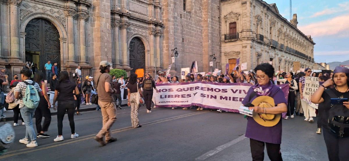Lucha del movimiento feminista en Michoacán