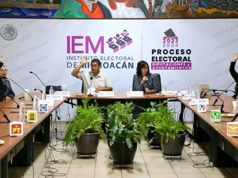 Morena y PT reprochan como calición ante el IME omisiones en Michoacán
