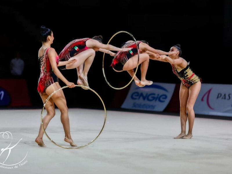 Plata para Mexico en el Gran Prix Gimnasia Rítmica