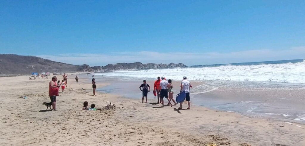 prevención de ahogamientos en playas de Michoacán - SSM