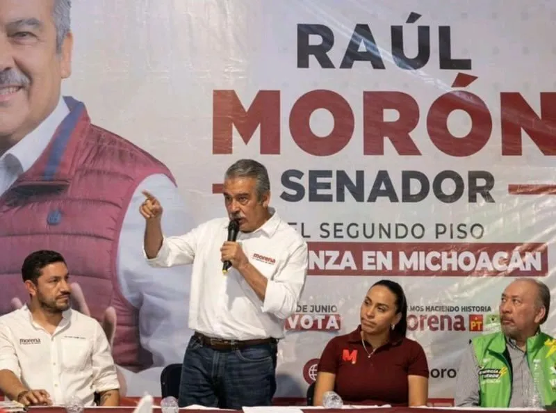 Proceso transparente en elección de candidatos, pide Morón a Morena en Michoacán