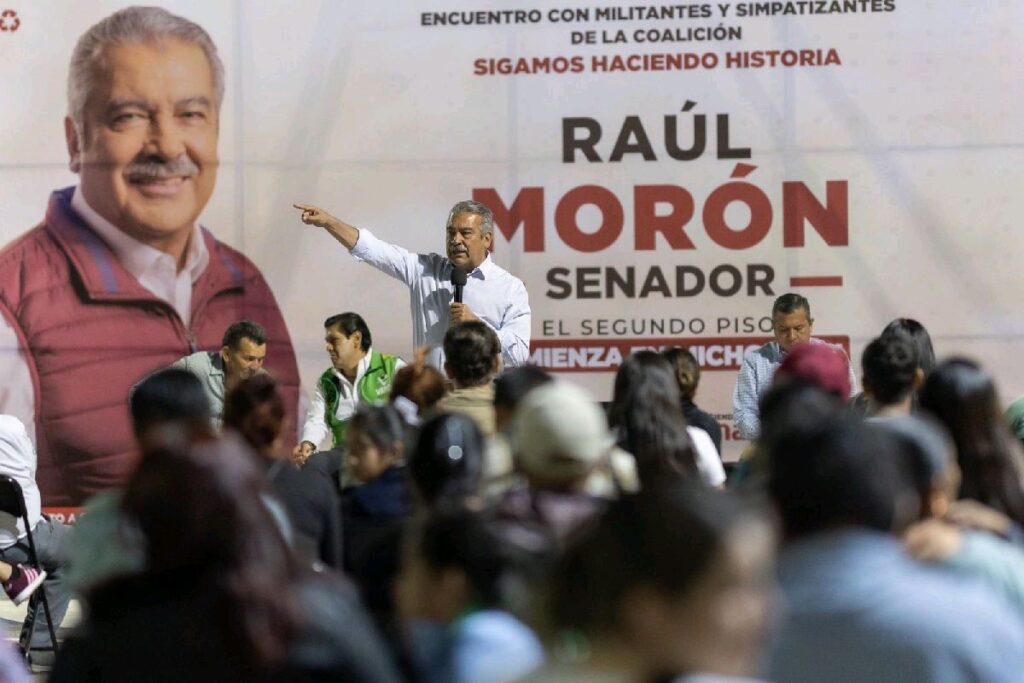 Raúl Morón: progreso y cambio en Michoacán campaña