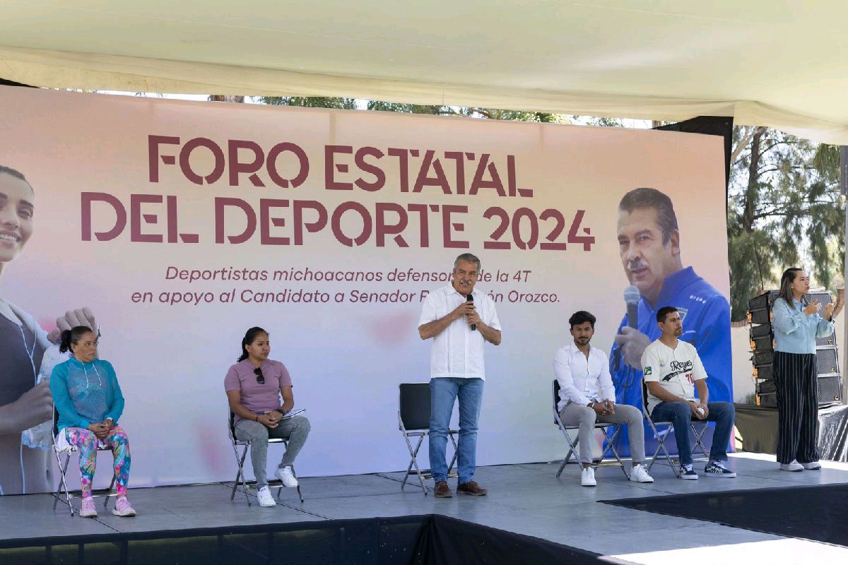 Raúl Morón y el deporte en Michoacán