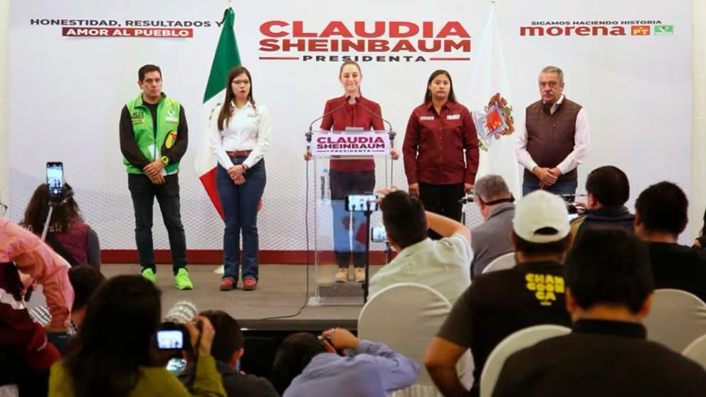 Rechaza Sheinbaum nacoelecciones en Eleciones México 2024