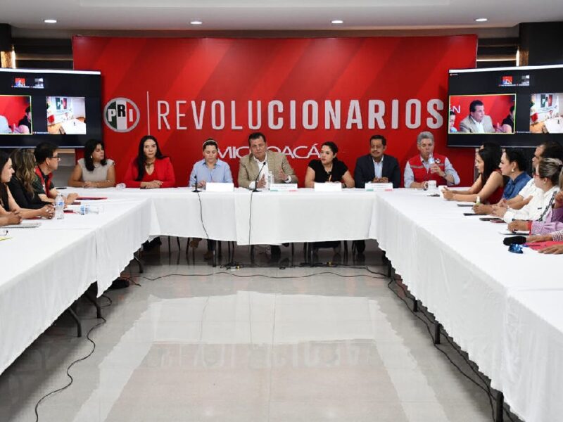 revela PRI Michoacán lista de candidaturas