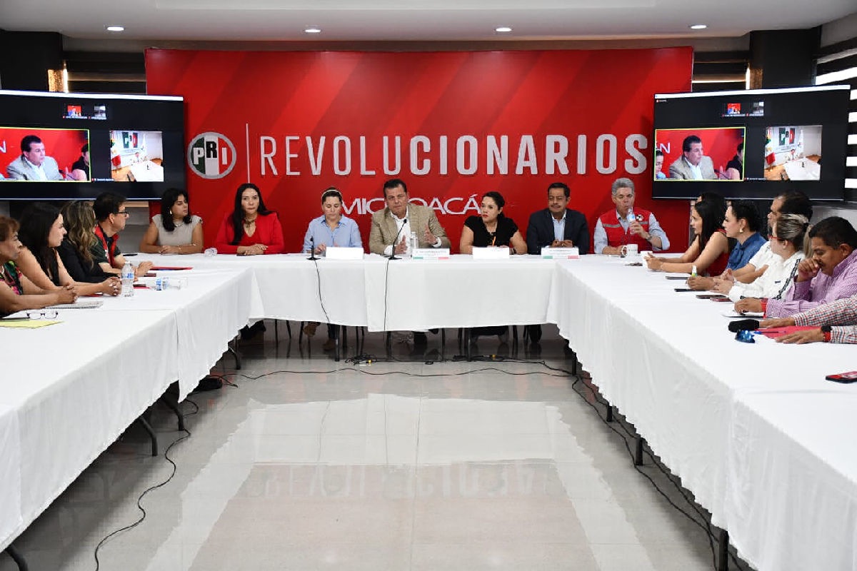 revela PRI Michoacán lista de candidaturas