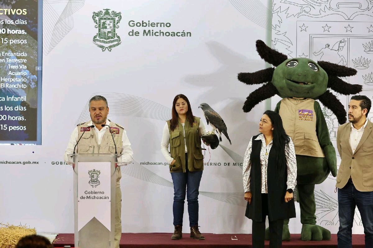 revelan actividades vacacionales en Zoológico de Morelia y Cenocexpo