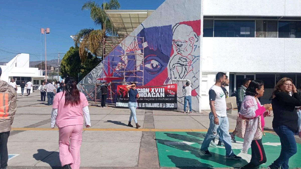 SEE llama a priorizar el dialógo ante manifestación magisterial en Michoacán