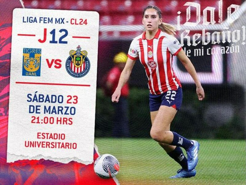 Por la supremacía en la Liga MX Femenil: Tigres se mide ante Chivas