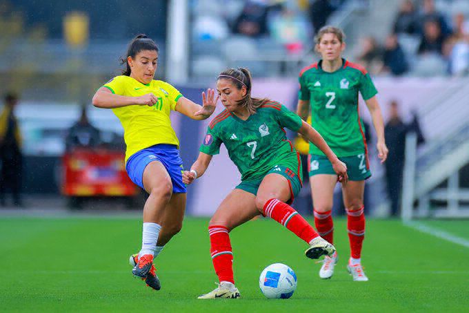 Tri femenil eliminado de la Copa Oro por brasil