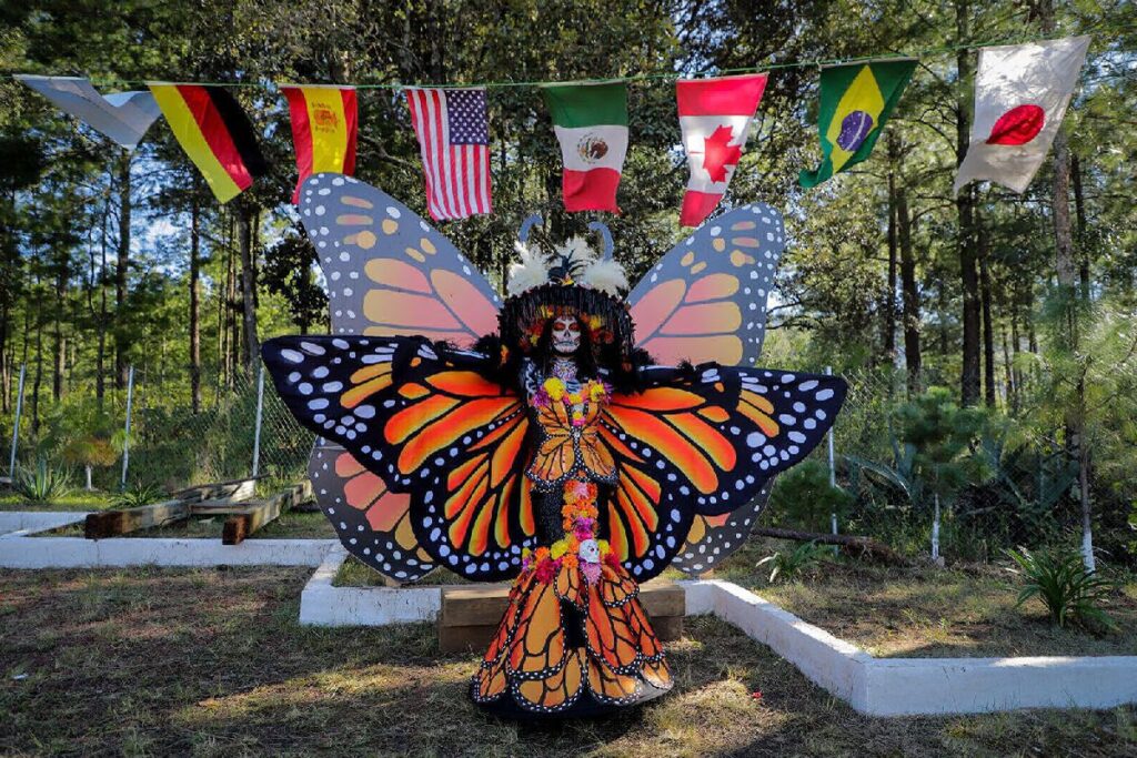 Última oportunidad santuarios Mariposa Monarca- disfraz