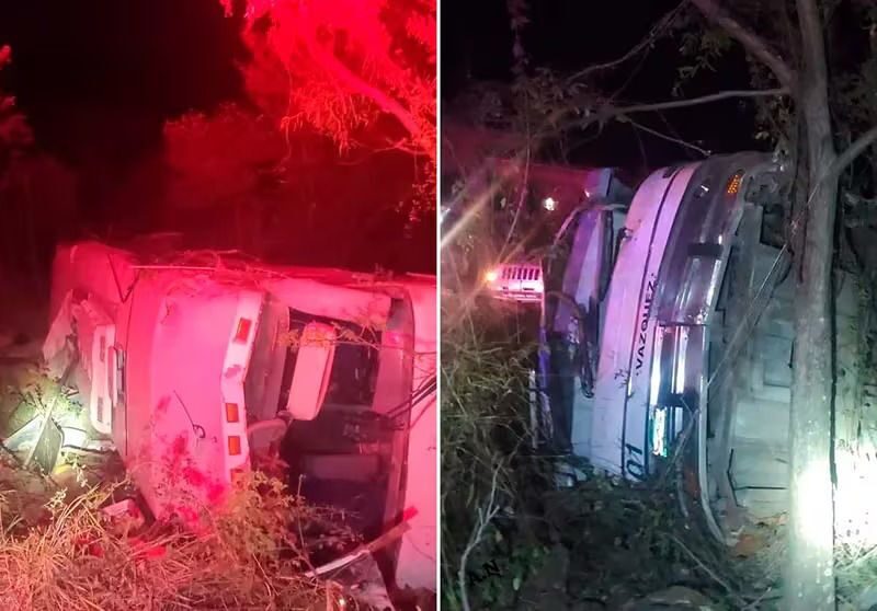 volcadura de autobús en jalisco