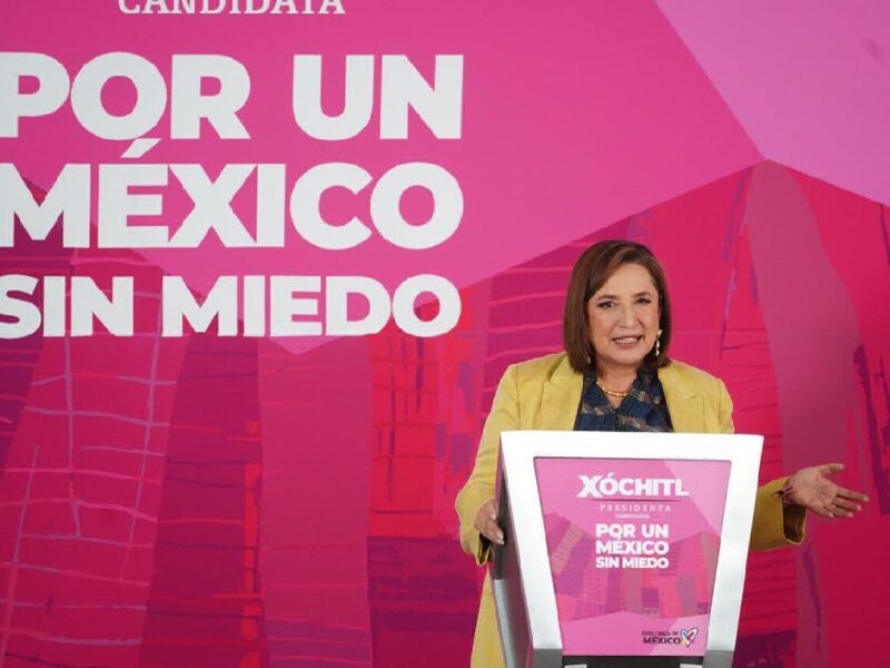 Xóchitl Gálvez aseguró que fortalezaá combate al huachicol