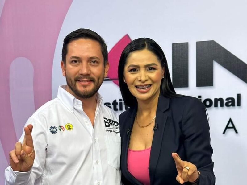 Con Beto Lucatero, tenemos una fórmula ganadora y propositiva rumbo al Senado: Araceli Saucedo