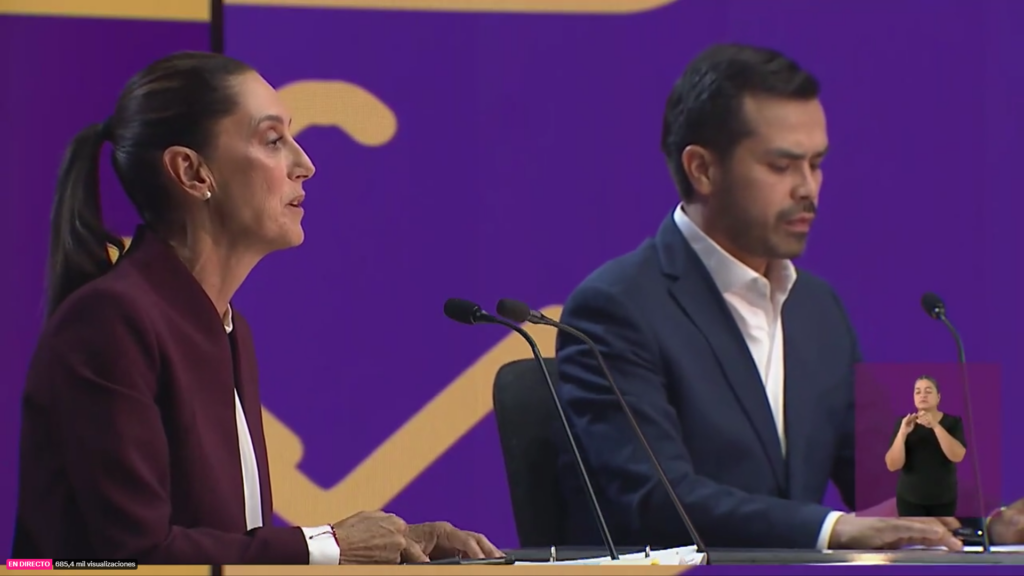 Con más propuestas y menos ataques, concluyó primer debate presidencial