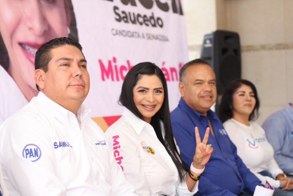 Vamos a quitarle el freno a Michoacán y México, ¡es hora del renacimiento!: Araceli Saucedo