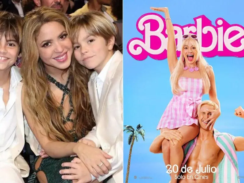 A los hijos de Shakira la película de Barbie no les gustó