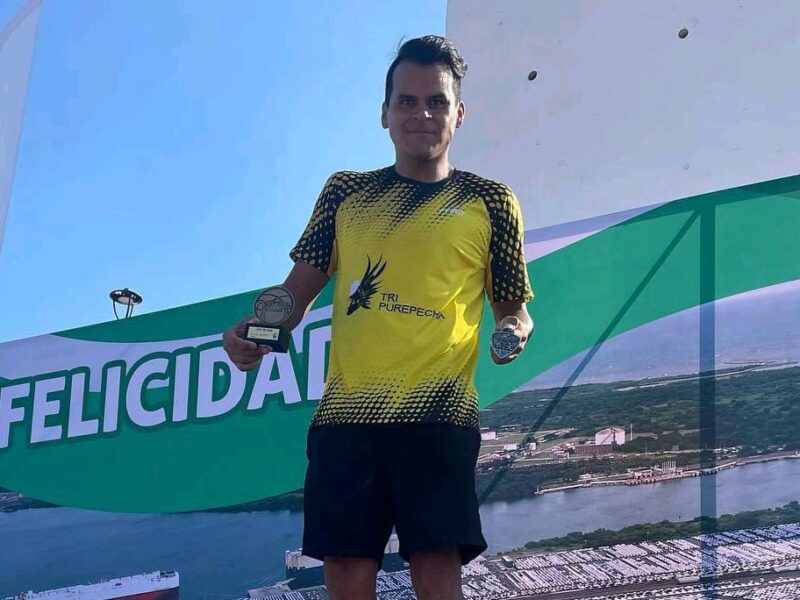 Abraham Hernández suma triunfos y pone alto a Michoacán en Triatlón Mundial