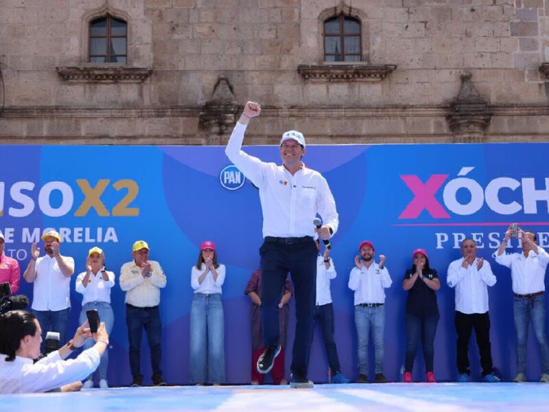 Alfonso Martínez señala en campaña que conoce las nececidades de Morelia