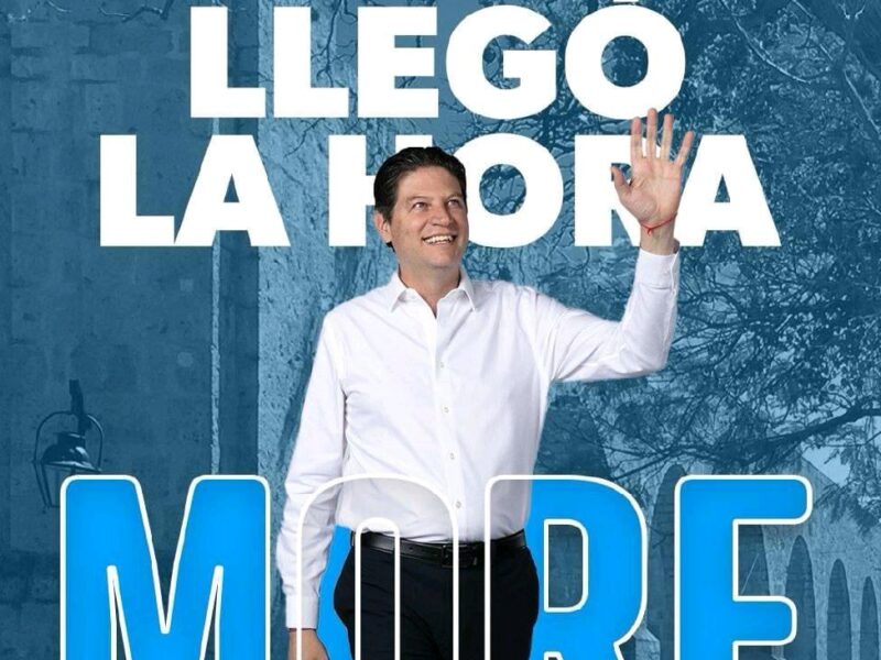 Alfonso Martínez emula eslogan de VOX para su campaña en Morelia