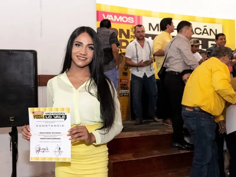 Alycer será primer candiddata trans del PRD Michoacán para una alcadía