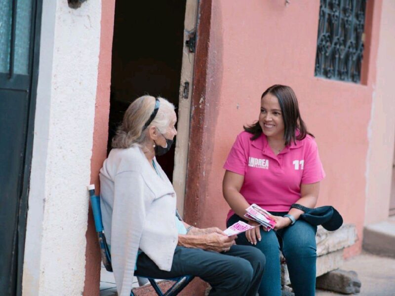 Andrea Villanueva impulsa apoyo a cuidadoras