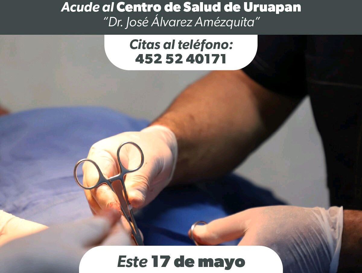 anuncian segunda jornada de vasectomías gratuitas en Uruapan