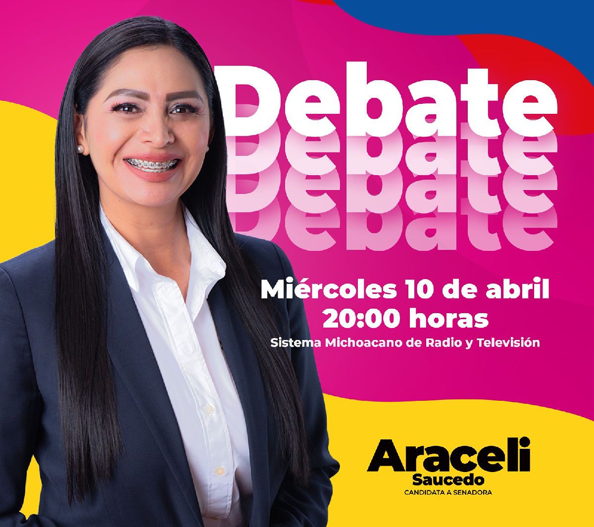 araceli saucedo senado debate 2024