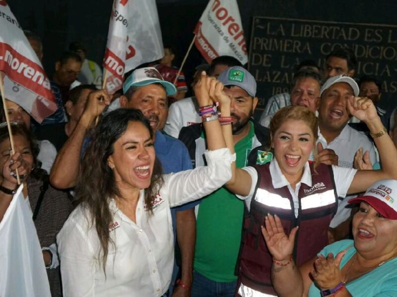 Arranca campaña Fanny Arreola en Apatzingán