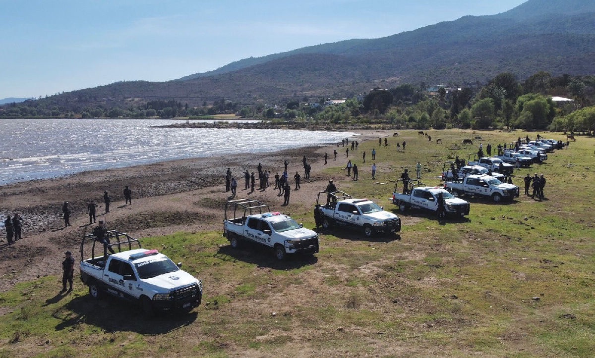 Arriba Guardia Civil para dar vigilancia al lago de pátzcuaro ante huachicol