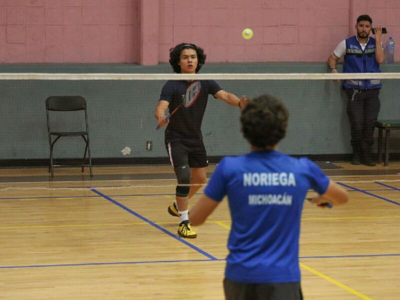 Equipo de Bádminton de Michoacán se prepara para los Nacionales Conade 2024