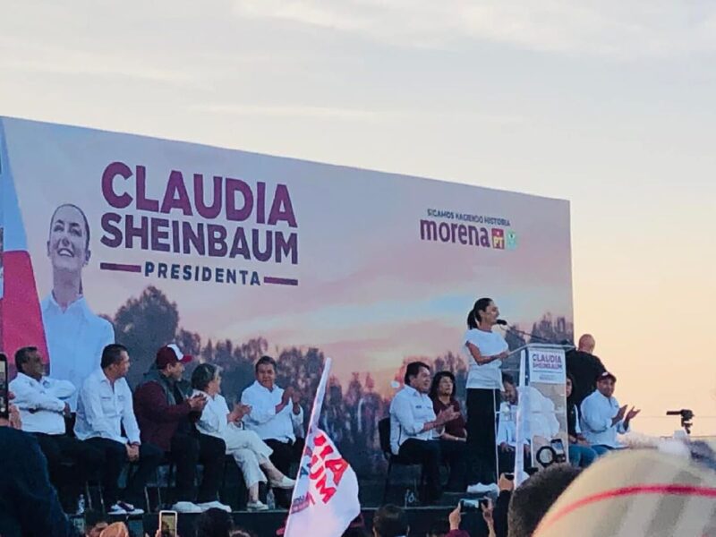 claudia sheinbaum en neza 1