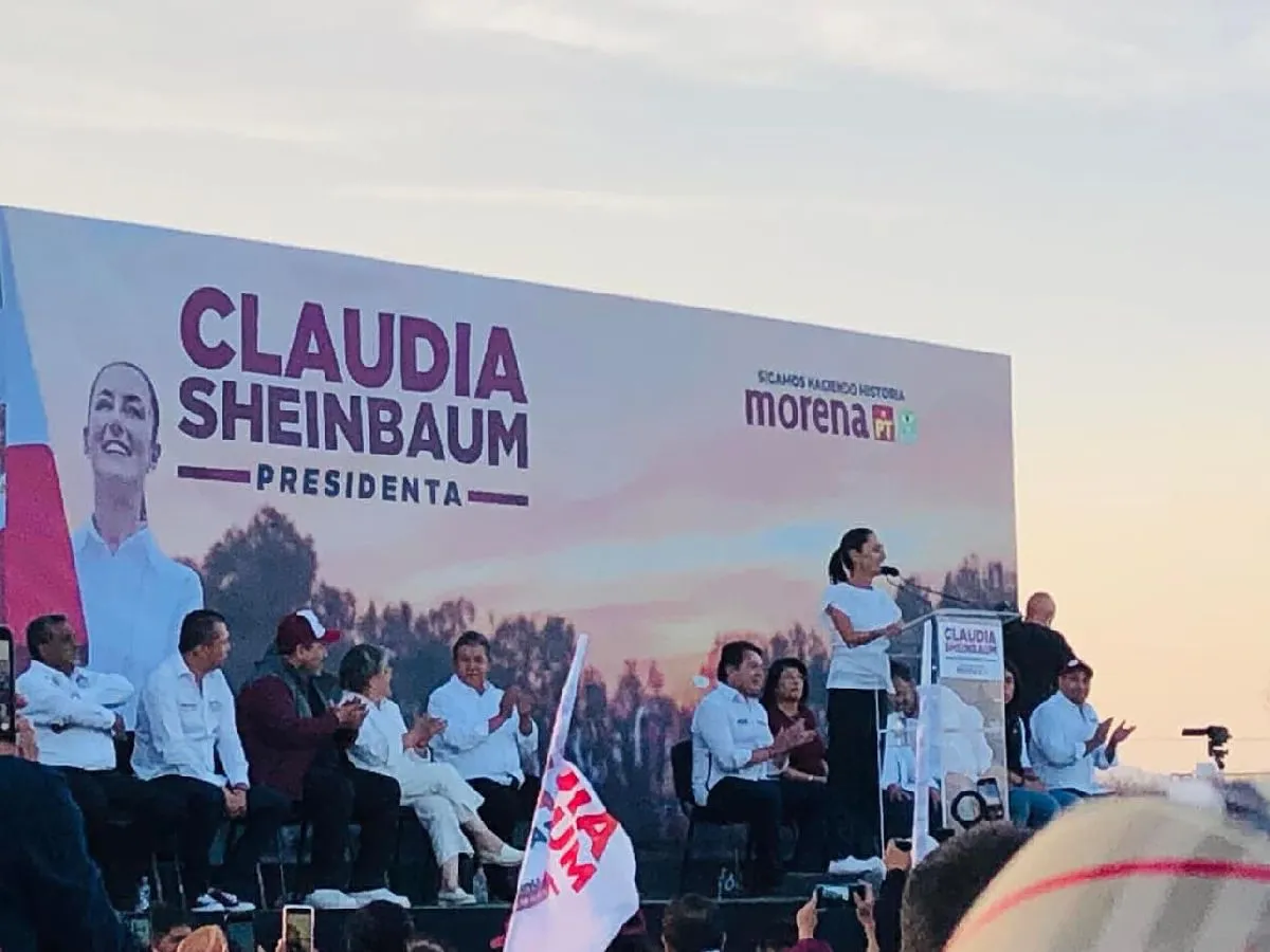 En Neza, Sheinbaum condena actitud opositora frente a programas sociales