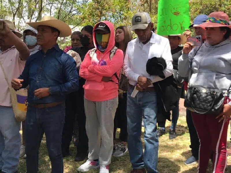 comuneros contra candidatura de alcalde en Erongarícuaro