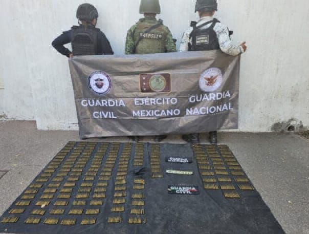 confiscacion cartuchos aguililla seguridad pública